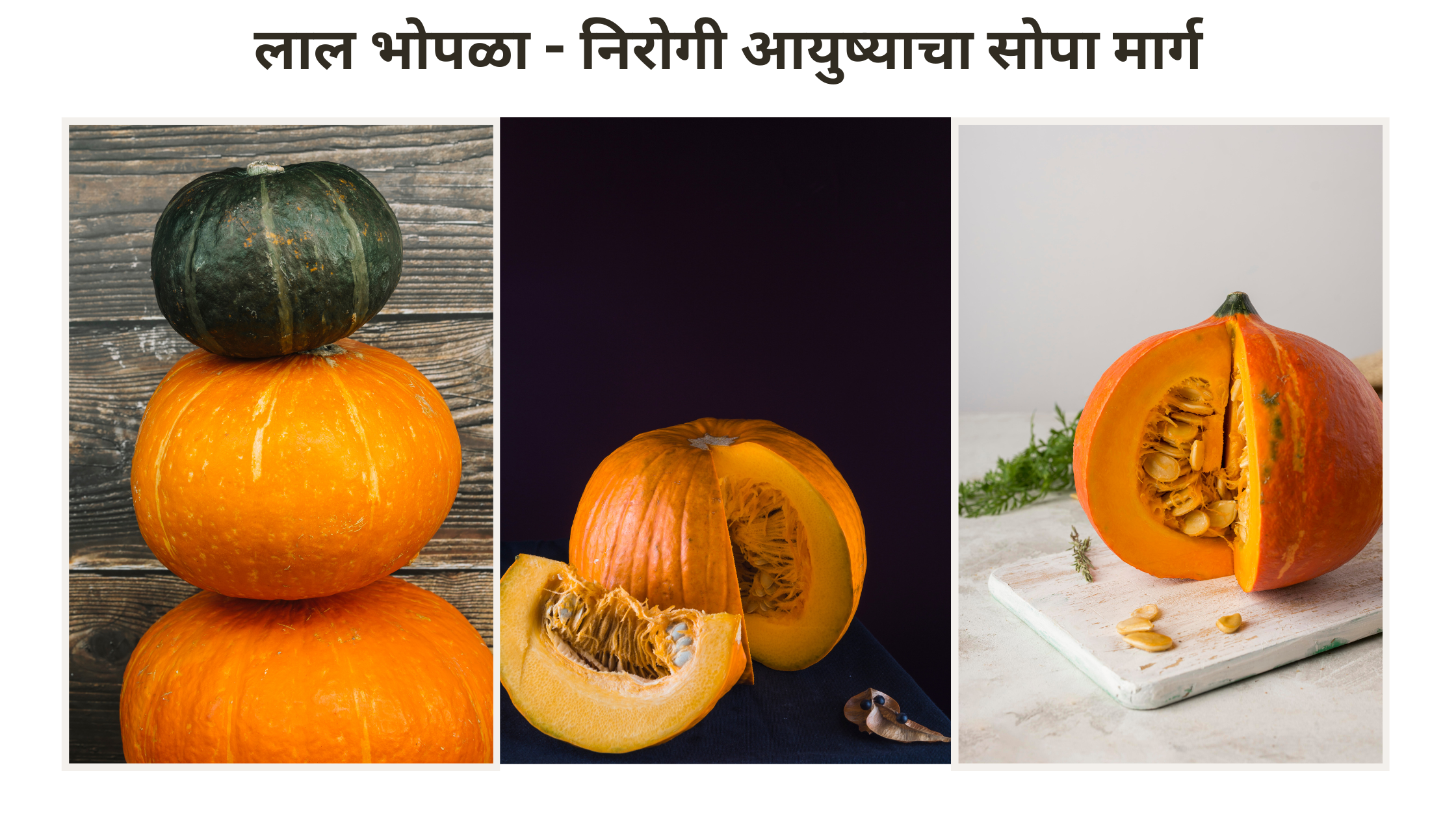 लाल भोपळा – निरोगी आयुष्याचा सोपा मार्ग