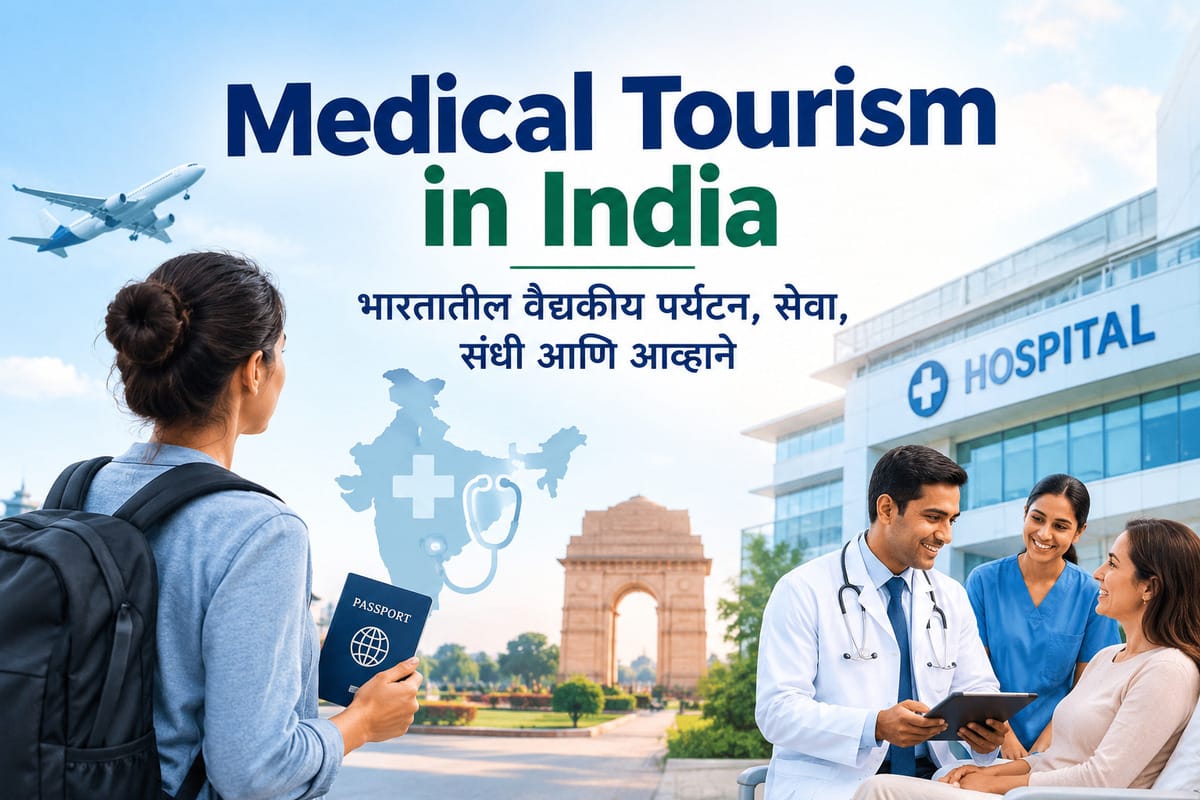 Medical Tourism in India: भारतातील वैद्यकीय पर्यटन, सेवा, संधी आणि आव्हाने