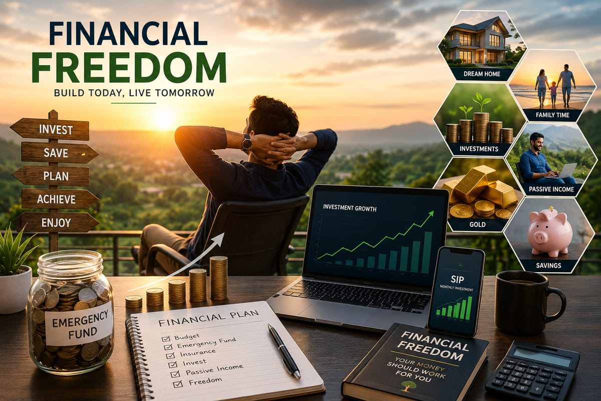 Financial Freedom म्हणजे काय? पैसे तुमच्यासाठी कामाला लावण्याचे 10 स्मार्ट मार्ग