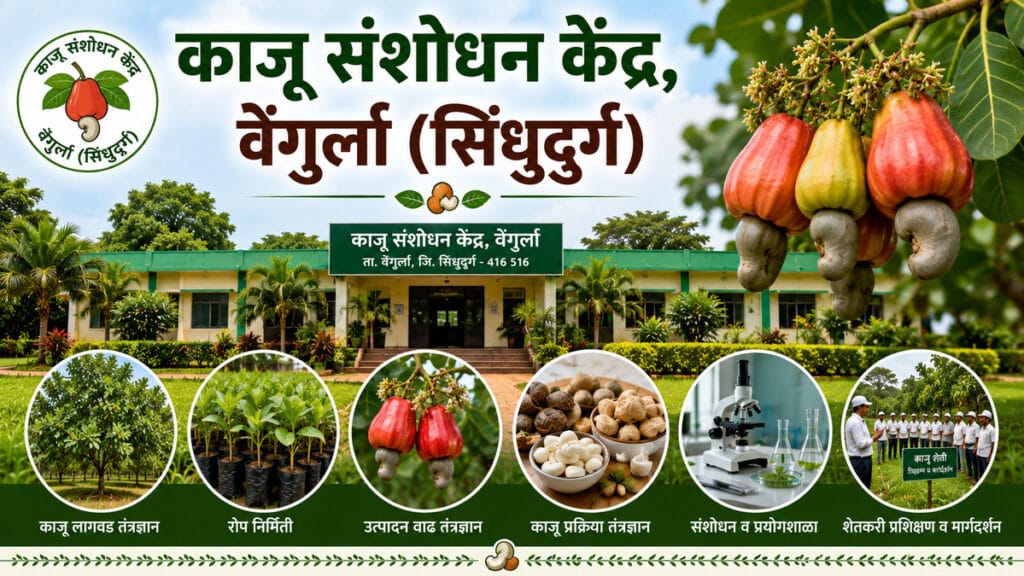 काजू संशोधन केंद्र, वेंगुर्ला (सिंधुदुर्ग)