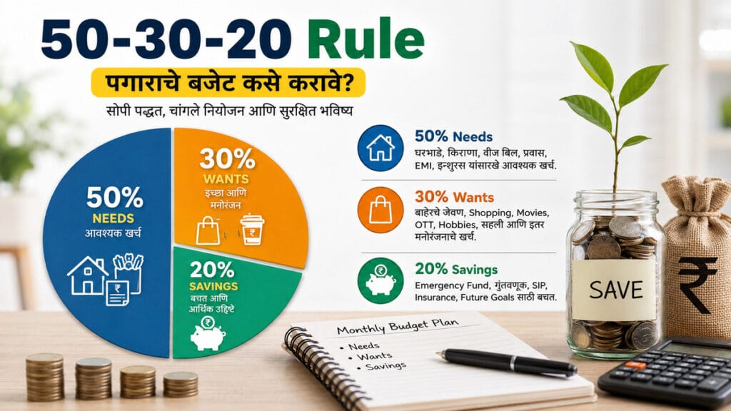 50-30-20 Rule म्हणजे काय?