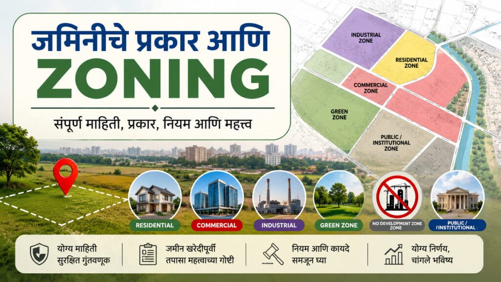 जमिनीचे प्रकार आणि Zoning