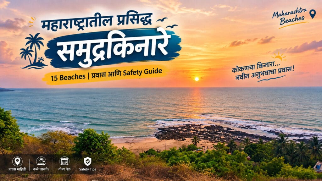 महाराष्ट्रातील प्रसिद्ध समुद्रकिनारे