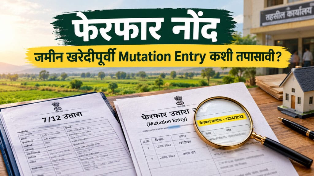 फेरफार उतारा