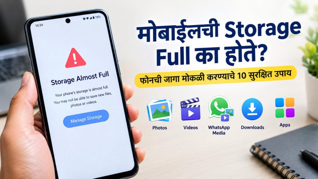 मोबाईलची Storage Full का होते?