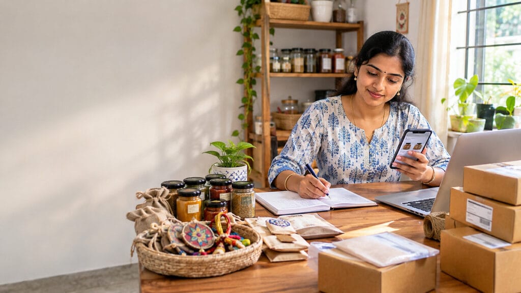 घरगुती उत्पादने Online कशी विकावीत?